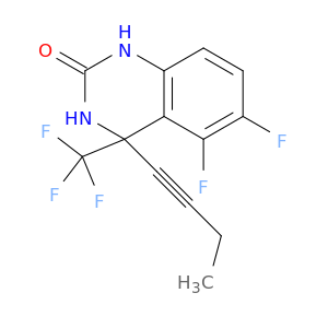 2(1H)-Quinazolinone,4-(1-butyn-1-yl)-5,6-difluoro-3,4-dihydro-4-(trifluoromethyl)-