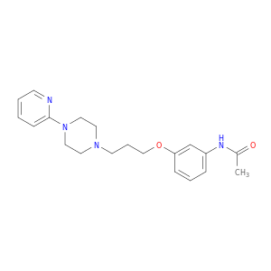 Acetamide, N-[3-[3-[4-(2-pyridinyl)-1-piperazinyl]propoxy]phenyl]-