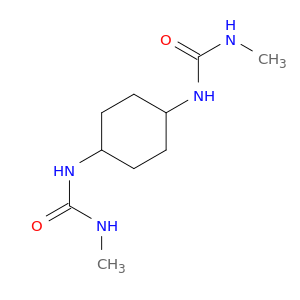 1,1'-cyclohexane-1,4-diylbis(3-methylurea)