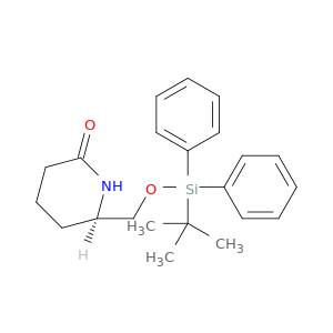 2-Piperidinone, 6-[[[(1,1-dimethylethyl)diphenylsilyl]oxy]methyl]-, (6R)-