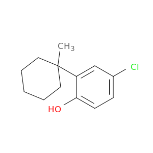 Phenol, 4-chloro-2-(1-methylcyclohexyl)-