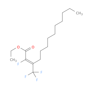 2-Tridecenoic acid, 2-fluoro-3-(trifluoromethyl)-, ethyl ester, (2Z)-