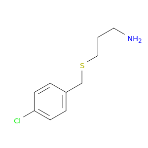 3-((4-Chlorobenzyl)thio)propan-1-amine