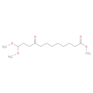 Dodecanoic acid, 12,12-dimethoxy-9-oxo-, methyl ester