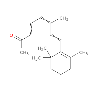 3,5,7-Octatrien-2-one, 6-methyl-8-(2,6,6-trimethyl-1-cyclohexen-1-yl)-