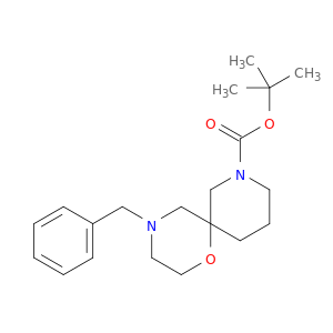 叔-丁基 4-苯甲基-1-氧杂-4,8-二氮杂螺[5.5]十一烷-8-甲酸基酯