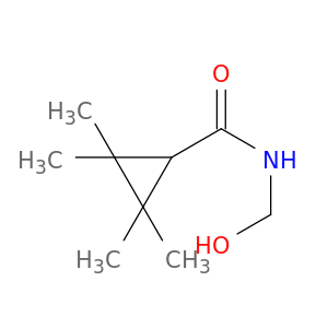 Cyclopropanecarboxamide, N-(hydroxymethyl)-2,2,3,3-tetramethyl-