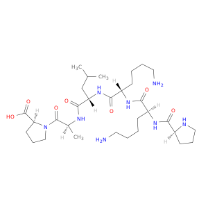 L-Proline, L-prolyl-L-lysyl-L-lysyl-L-leucyl-L-alanyl-