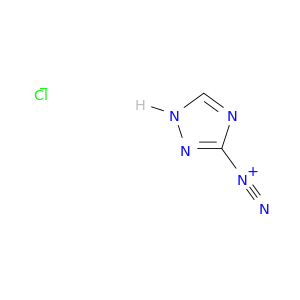 1H-1,2,4-Triazole-3-diazonium, chloride