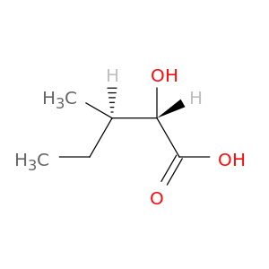 Pentanoic acid, 2-hydroxy-3-methyl-, (2S,3R)-