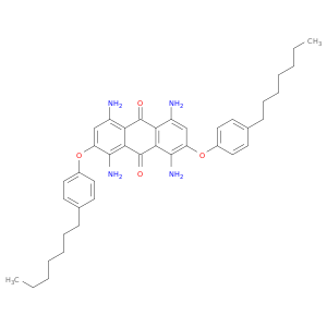 9,10-Anthracenedione, 1,4,5,8-tetraamino-2,7-bis(4-heptylphenoxy)-