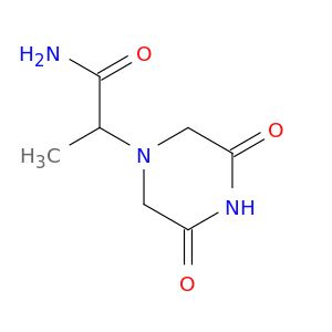 1-Piperazineacetamide, a-methyl-3,5-dioxo-