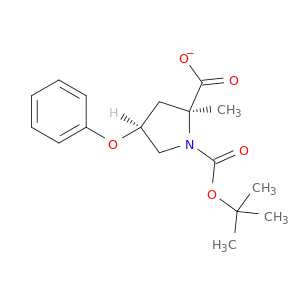(2S,4S)-1-BOC-4-苯氧基-2-吡咯啉甲酸甲酯