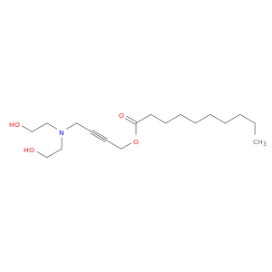 Decanoic acid, 4-[bis(2-hydroxyethyl)amino]-2-butynyl ester