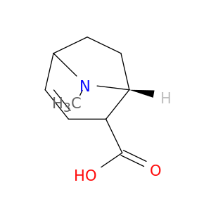 8-Azabicyclo[3.2.1]oct-3-ene-2-carboxylicacid, 8-methyl-, (1R)-
