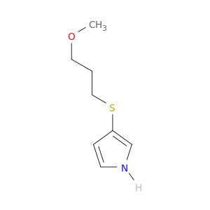 1H-Pyrrole, 3-[(3-methoxypropyl)thio]-