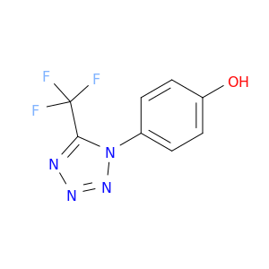 Phenol,4-[5-(trifluoromethyl)-1H-tetrazol-1-yl]-