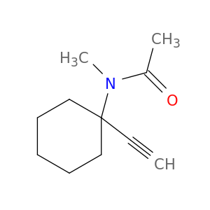 Acetamide, N-(1-ethynylcyclohexyl)-N-methyl-