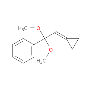 Benzene, (2-cyclopropylidene-1,1-dimethoxyethyl)-