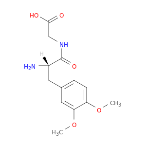 Glycine, 3-methoxy-O-methyl-L-tyrosyl-