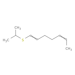 1,5-Heptadiene, 1-[(1-methylethyl)thio]-