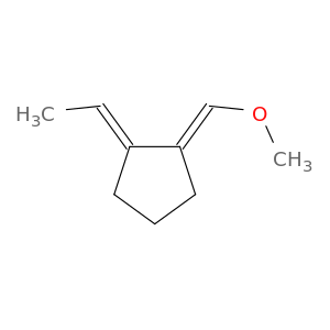 Cyclopentane, 1-ethylidene-2-(methoxymethylene)-, (E,E)-