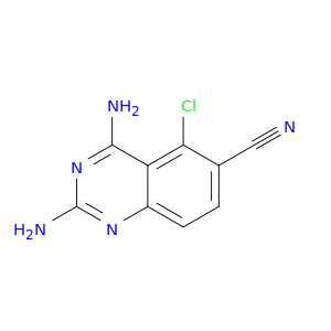 2,4-二氨基-5-氯-6-喹唑啉羰基腈