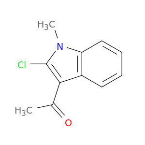 Ethanone, 1-(2-chloro-1-methyl-1H-indol-3-yl)-