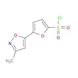 5-(3-Methylisoxazol-5-yl)furan-2-sulfonyl chloride