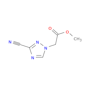 Methyl 2-(3-Cyano-1H-1,2,4-triazol-1-yl)acetate