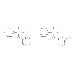 Benzene,1-chloro-3-[chloro(phenylsulfonyl)methyl]-