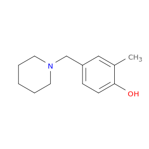 Phenol, 2-methyl-4-(1-piperidinylmethyl)-