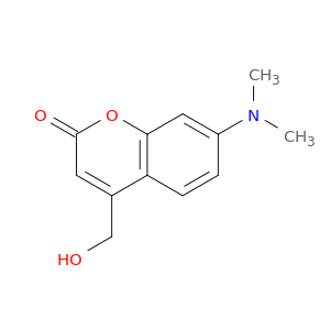2H-1-Benzopyran-2-one, 7-(dimethylamino)-4-(hydroxymethyl)-