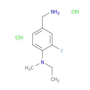 4-(aminomethyl)-N-ethyl-2-fluoro-N-methylaniline dihydrochloride