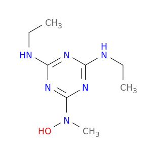 1,3,5-Triazine-2,4,6-triamine, N',N''-diethyl-N-hydroxy-N-methyl-