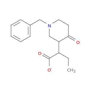 乙基 2-(1-苯甲基-4-羰基哌啶-3-基)乙酸酯