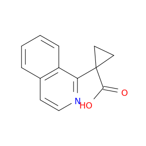 1-(Isoquinolin-1-yl)cyclopropane-1-carboxylic Acid