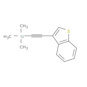 Silane, (benzo[b]thien-3-ylethynyl)trimethyl-