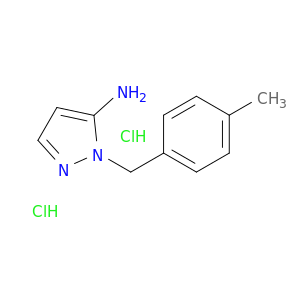 1-[(4-Methylphenyl)methyl]-1H-pyrazol-5-amine Dihydrochloride