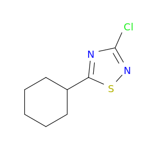 3-chloro-5-cyclohexyl-1,2,4-thiadiazole
