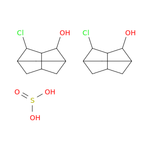 2,5-Methanopentalen-1-ol, 6-chlorooctahydro-, sulfite (2:1)