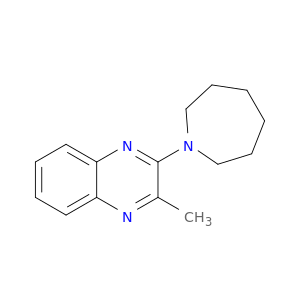 Quinoxaline, 2-(hexahydro-1H-azepin-1-yl)-3-methyl-