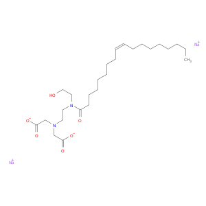 甘氨酸,N-(羧甲基)-N-[2-[(2-羟基乙基)(1-氧代-9-十八核基)氨基]乙基]-,二钠盐,(Z)-