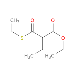 Butanoic acid, 2-[(ethylthio)carbonyl]-, ethyl ester
