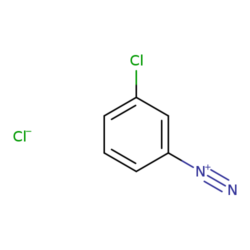 Benzenediazonium, 3-chloro-, chloride (1:1)