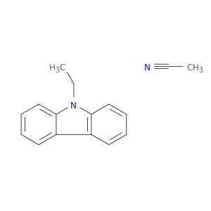 9H-Carbazole, 9-ethyl-, compd. with acetonitrile (1:1)