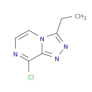 1,2,4-Triazolo[4,3-a]pyrazine,8-chloro-3-ethyl-