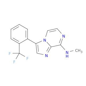 Imidazo[1,2-a]pyrazin-8-amine, N-methyl-3-[2-(trifluoromethyl)phenyl]-