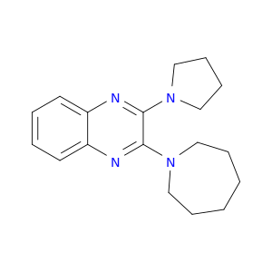 2-(azepan-1-yl)-3-(pyrrolidin-1-yl)quinoxaline