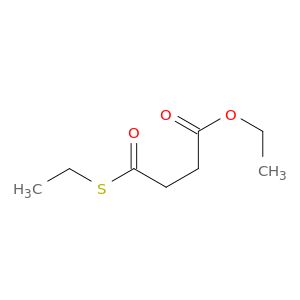 Butanoic acid, 4-(ethylthio)-4-oxo-, ethyl ester